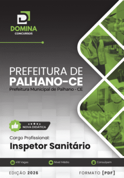 Inspetor Sanitário Palhano CE | Apostila 2026