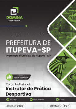 Instrutor de Prática Desportiva Itupeva SP | Apostila 2026