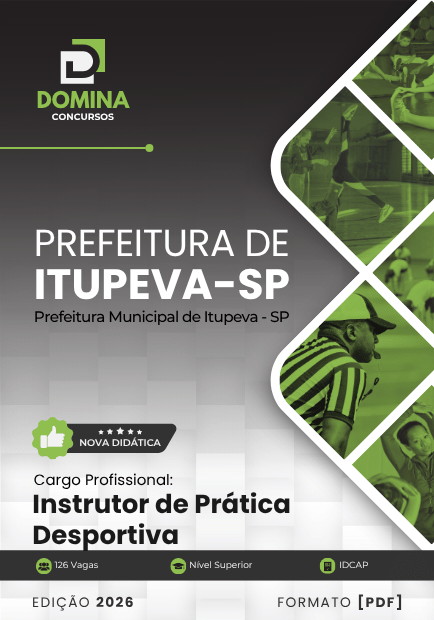 Instrutor de Prática Desportiva Itupeva SP | Apostila 2026 1 Instrutor de Prática Desportiva Itupeva SP | Apostila 2026