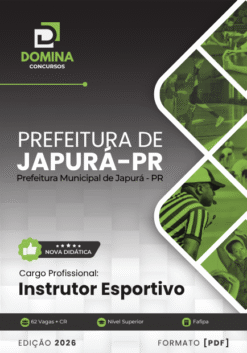 Instrutor Esportivo Japurá PR | Apostila 2026