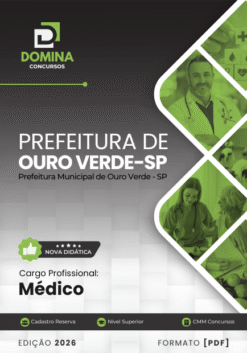 Médico Ouro Verde SP | Apostila 2026