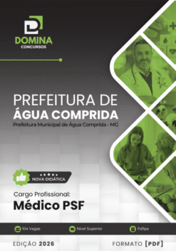 Médico PSF Água Comprida MG | Apostila 2026