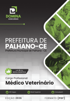 Médico Veterinário Palhano CE | Apostila 2026