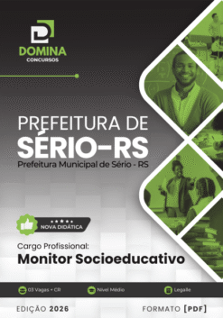 Monitor Socioeducativo Sério RS | Apostila 2026