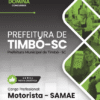 Motorista Timbó SC | Apostila 2026