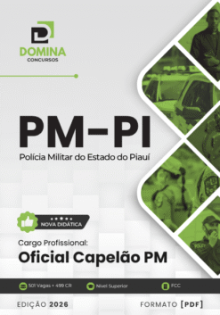 Oficial Capelão PM PI | Apostila 2026
