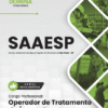 Operador de Tratamento de Água e Esgoto SAAESP SP | Apostila 2026