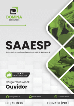 Ouvidor SAAESP SP | Apostila 2026