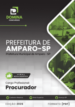 Procurador Amparo SP | Apostila 2026