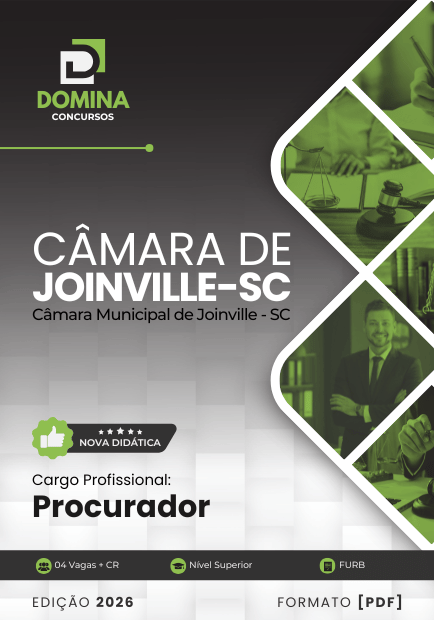 Procurador Câmara Joinville SC | Apostila 2026 1 Procurador Câmara Joinville SC | Apostila 2026
