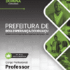 Professor Boa Esperança do Iguaçu PR | Apostila 2026 3 Professor Boa Esperança do Iguaçu PR | Apostila 2026
