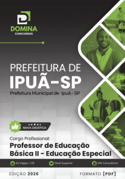 Professor de Educação Especial Ipuã SP | Apostila 2026
