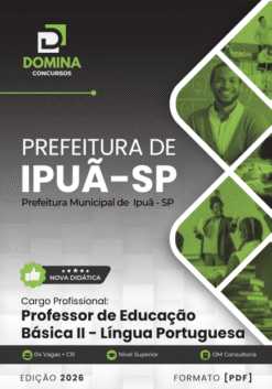 Professor de Português Ipuã SP | Apostila 2026