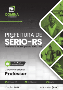 Professor Sério RS | Apostila 2026