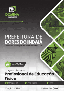 Profissional de Educação Física Prefeitura Dores do Indaiá MG | Apostila 2026