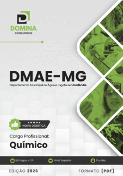 Químico DMAE Uberlândia MG | Apostila 2026