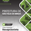 Recepcionista São Félix de Minas MG | Apostila 2026