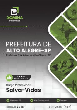 Salva Vidas Alto Alegre SP | Apostila 2026