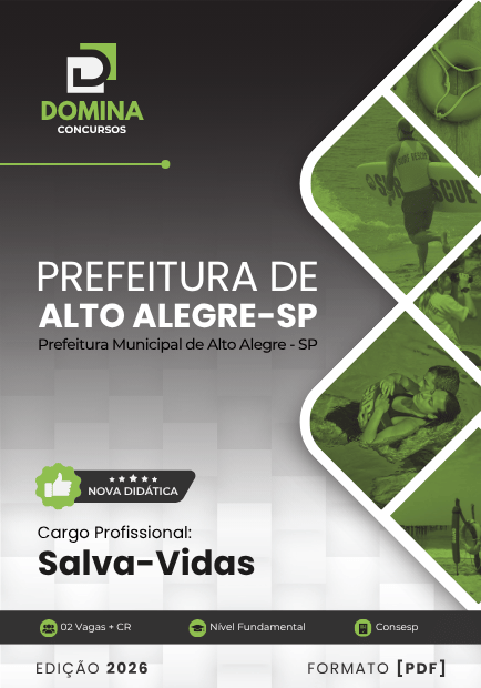 Salva Vidas Alto Alegre SP | Apostila 2026 1 Salva Vidas Alto Alegre SP | Apostila 2026