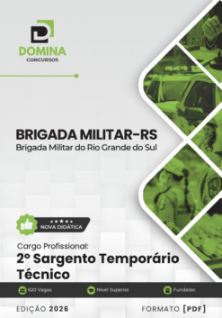 Sargento Temporário Técnico Brigada Militar RS | Apostila 2026