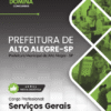 Serviços Gerais Alto Alegre SP | Apostila 2026 3 Serviços Gerais Alto Alegre SP | Apostila 2026