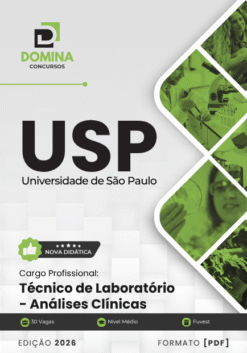 Técnico de Laboratório Análises Clínicas USP | Apostila 2026