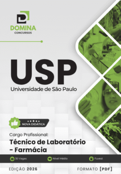 Técnico de Laboratório Farmácia USP | Apostila 2026