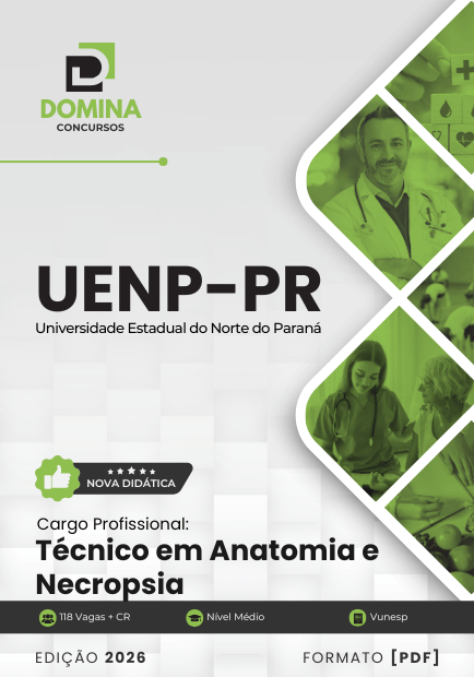 Técnico em Anatomia UENP PR | Apostila 2026 1 Técnico em Anatomia UENP PR | Apostila 2026