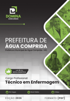 Técnico em Enfermagem Água Comprida MG | Apostila 2026