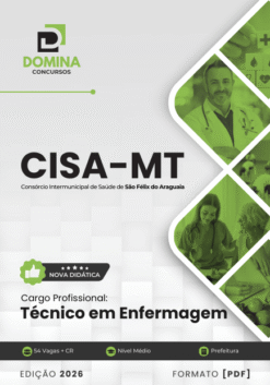 Técnico em Enfermagem CISA São Félix do Araguaia MT | Apostila 2026