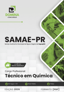 Técnico em Química SAMAE Jaguapitã PR | Apostila 2026