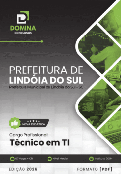Técnico em TI Lindóia do Sul SC | Apostila 2026