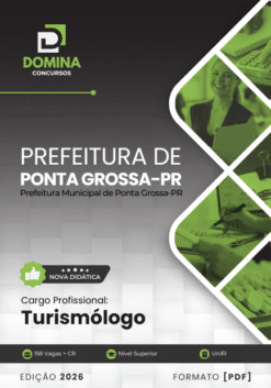 Turismólogo Ponta Grossa PR | Apostila 2026