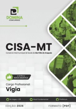 Vigia CISA São Félix do Araguaia MT | Apostila 2026
