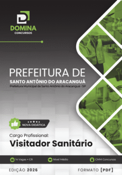 Visitador Sanitário Santo Antônio do Aracanguá SP | Apostila 2026