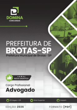 Advogado Brotas SP | Apostila 2026