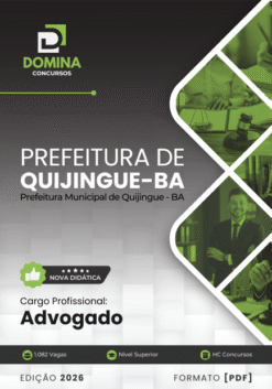 Advogado Quijingue BA | Apostila 2026