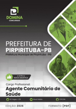 Agente Comunitário de Saúde Pirpirituba PB | Apostila 2026