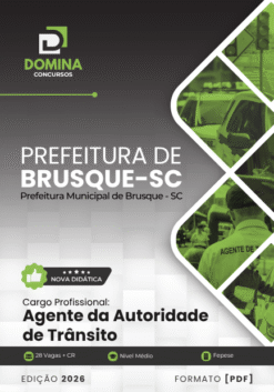 Agente da Autoridade de Trânsito Prefeitura Brusque SC | Apostila 2026