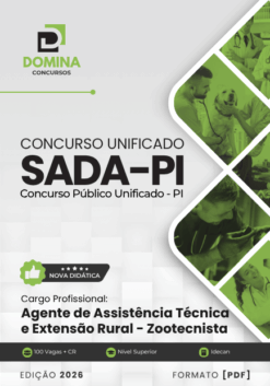 Agente de Assistência Técnica Zootecnista SADA PI | Apostila 2026