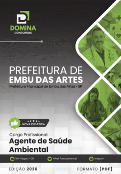 Agente de Saúde Ambiental Embu das Artes SP | Apostila 2026