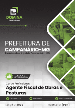 Agente Fiscal de Obras e Posturas Campanário MG | Apostila 2026