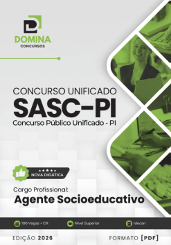 Agente Socioeducativo SASC PI | Apostila 2026