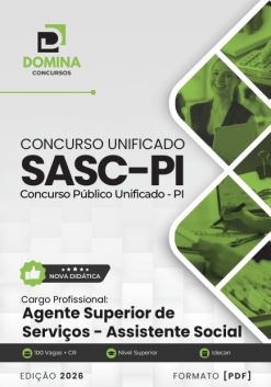Agente Superior de Serviços Assistente Social SASC PI | Apostila 2026