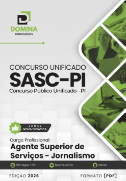 Agente Superior de Serviços Jornalismo SASC PI | Apostila 2026