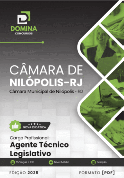 Agente Técnico Legislativo Câmara Nilópolis RJ | Apostila 2026