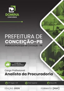 Analista da Procuradoria Conceição PB | Apostila 2026