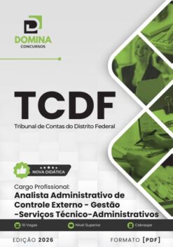 Analista de Controle Externo e Gestão de Serviços Administrativos TCDF | Apostila 2026