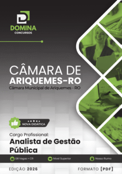 Analista de Gestão Pública Ariquemes RO | Apostila 2026