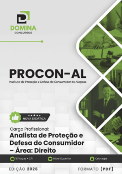 Analista de Proteção e Defesa do Consumidor Direito PROCON AL | Apostila 2026